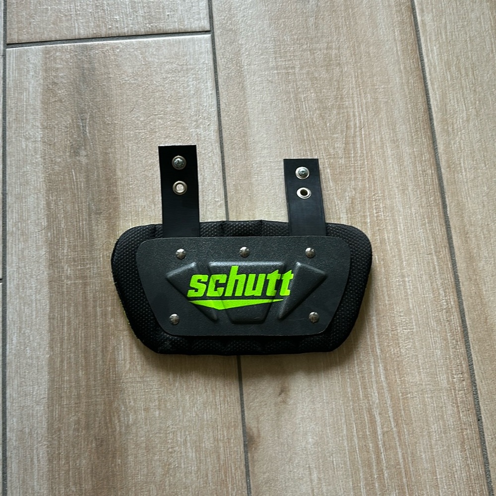 Shutt football backplate
